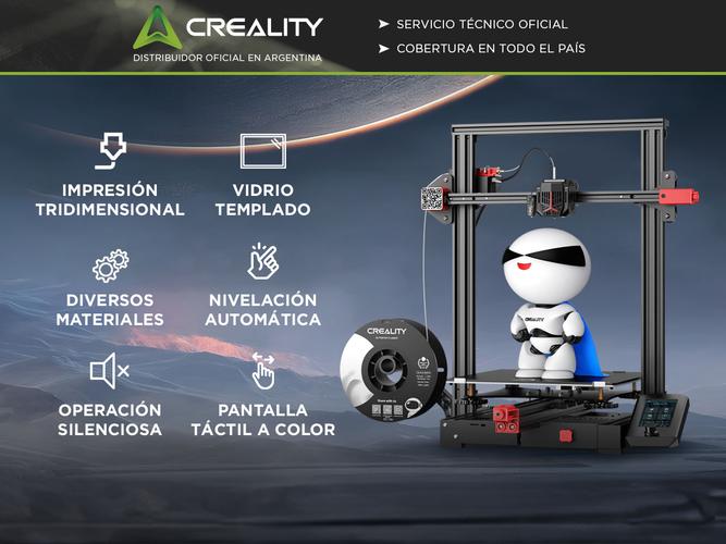 Impresora 3D Creality Ender-3 Max Neo Plataforma de Impresión Vidrio Templado - 1