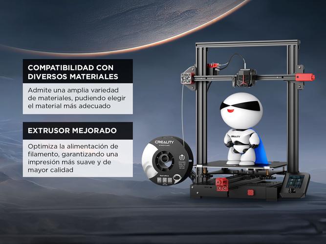 Impresora 3D Creality Ender-3 Max Neo Plataforma de Impresión Vidrio Templado - 4