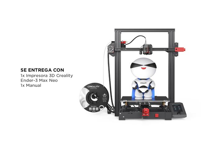 Impresora 3D Creality Ender-3 Max Neo Plataforma de Impresión Magnética - 6