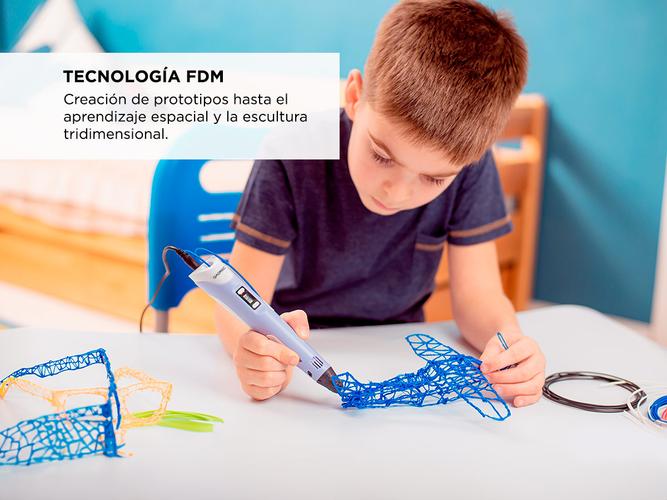 Kit Lapiz impresora 3d Gadnic + Molde para crear con impresora 3D - 3