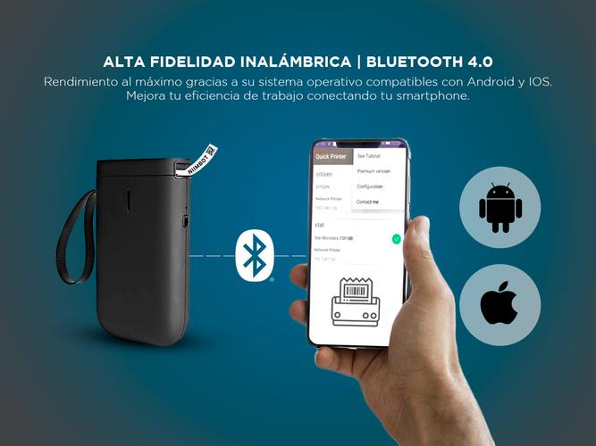 Impresora De Etiqueta Portátil De Mano NIIMBOT D11 Térmica Inalámbrica - 4