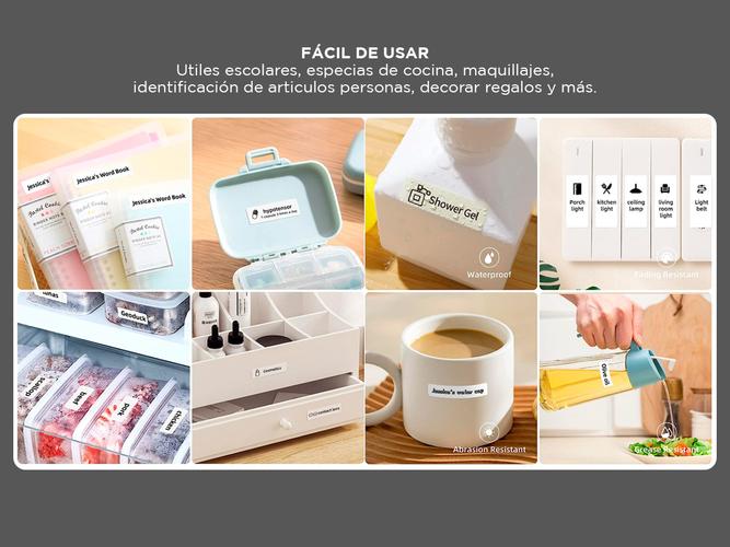 Etiquetadora Térmica D110 Niimbot Rotuladora Portátil Bluetooth  - 2