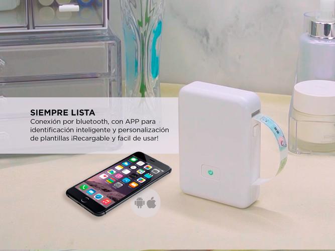 Etiquetadora Portátil Gadnic Mini Impresora Térmica  - 2