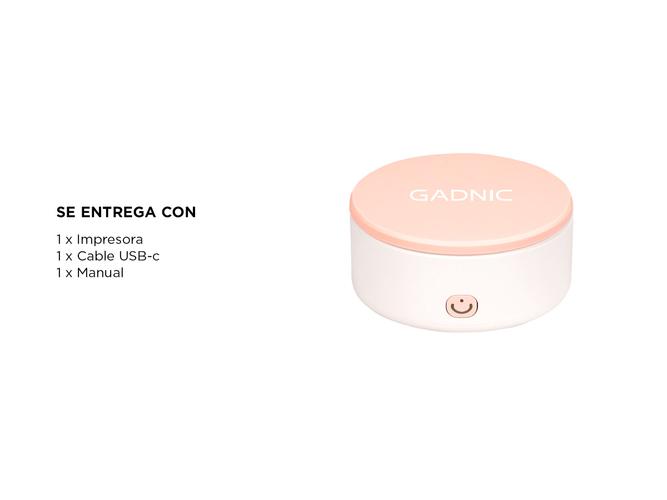 Impresora Térmica de Etiquetas Portátil Gadnic HP3 Inalámbrica Recargable - 4