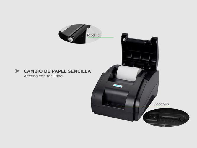 Impresora Térmica X-Printer XP-58IIH USB 58mm Alta Velocidad Impresión 90mms Outlet - 3