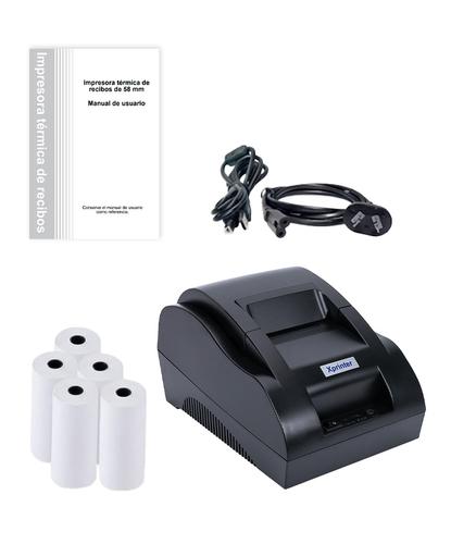 Impresora Térmica X-Printer XP-58IIH USB 58mm Alta Velocidad Impresión 90mm/s - 6