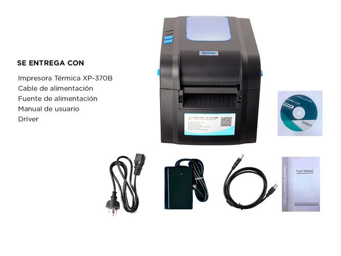 Impresora Termica X-Printer XP-370B Etiquetas Comprobantes - 5