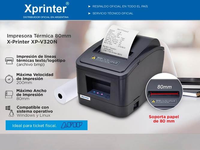 Impresora Térmica 80 mm Comandera X-Printer XP-V320N - 1