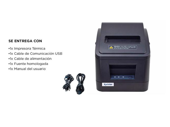 Impresora Térmica 80 mm Comandera X-Printer XP-V320N - 5