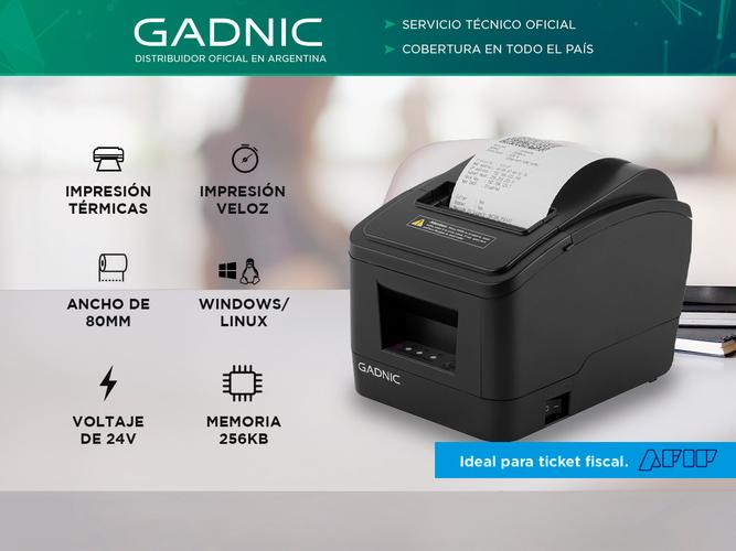 Impresora Térmica 80 mm Comandera GADNIC  - 1