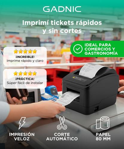 Impresora Térmica 80 mm Comandera GADNIC  Usado - 1