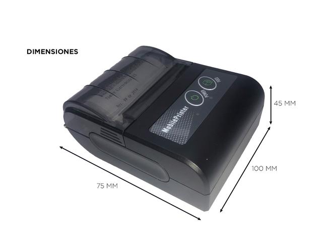 Impresora Termica Gadnic I16DFT Bluetooth USB - 5