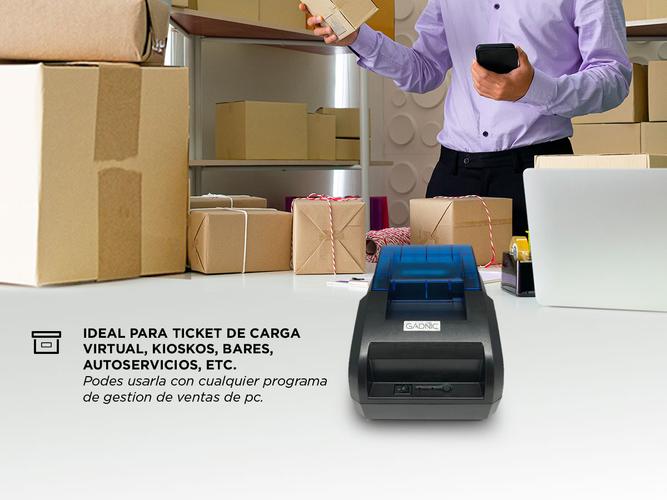 Impresora Termica Gadnic 90mm/s Bluetooth - 2