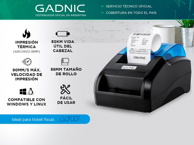 Impresora Termica Gadnic 90mms Outlet - 1