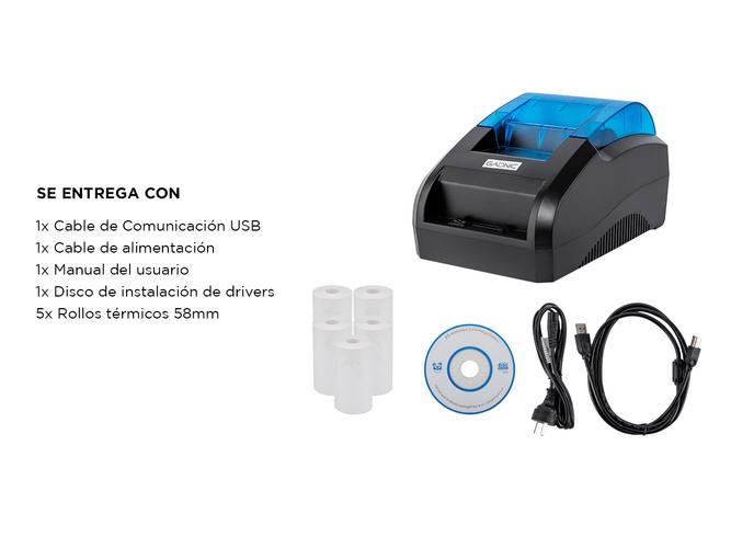 Impresora Térmica IT1050 Gadnic 90mm/s - 6