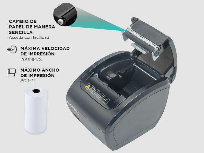 Impresora Térmica Gadnic Serial USB LAN BT Outlet - 3