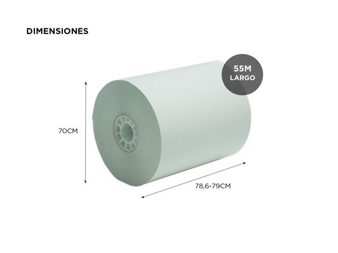 Rollos de Papel para Impresoras Termicas Gadnic x50 unidades - 5