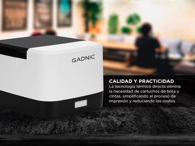 Impresora Térmica Directa Gadnic IMP30 Densidad de Impresión Ajustable Outlet - 2