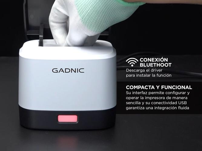 Impresora Térmica Directa Gadnic IMP30 Densidad de Impresión Ajustable - 4