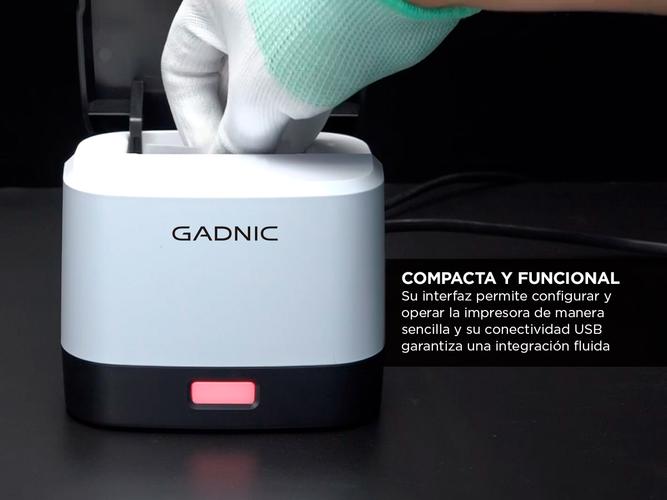 Impresora Térmica Directa Gadnic IMP30 Densidad de Impresión Ajustable Outlet - 4
