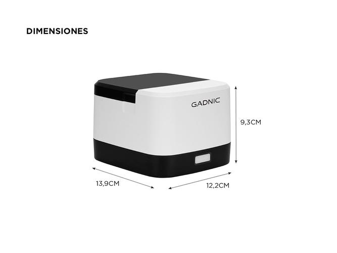 Impresora Térmica Directa Gadnic IMP30 Densidad de Impresión Ajustable Outlet - 5