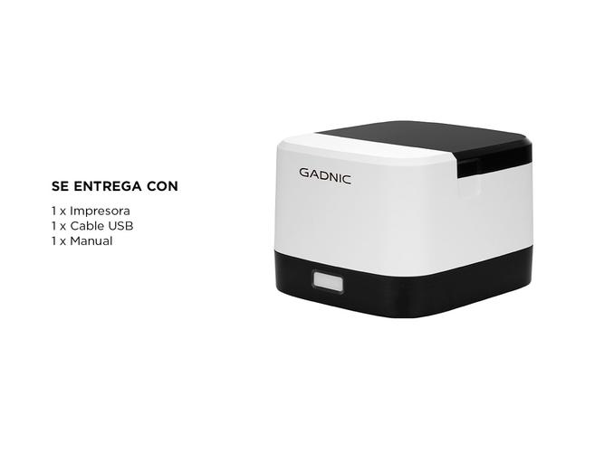 Impresora Térmica Directa Gadnic IMP30 Densidad de Impresión Ajustable - 6