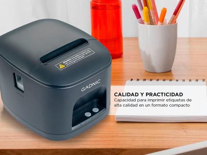 Impresora De Etiquetas Térmica Gadnic IMP31 Tamaño Pequeño Bajo Consumo de Energía Outlet - 2