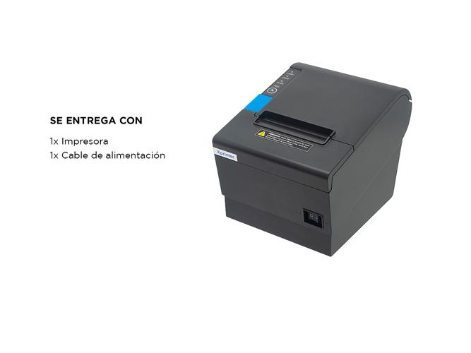 Impresora Térmica de Alta Velocidad XPrinter Q801K 80 mm con USB - 5