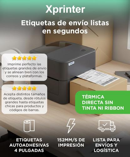 Impresora de Térmica XPrinter 410B Botón Multifuncional - 1