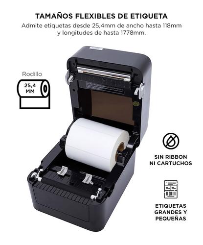 Impresora de Térmica XPrinter 410B Botón Multifuncional - 2