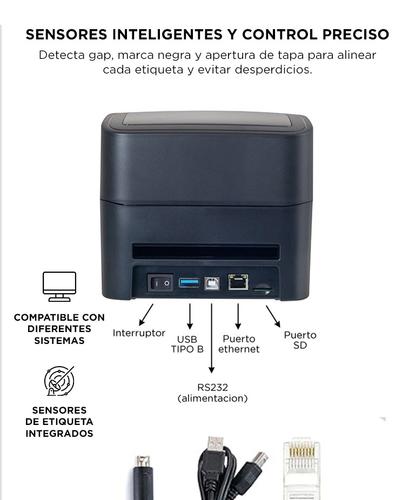 Impresora de Térmica XPrinter 410B Botón Multifuncional - 4