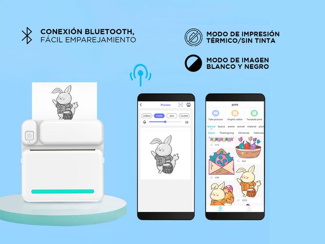 Mini Impresora Portátil Gadnic Bluetooth - 2