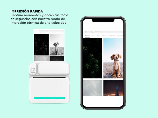 Mini Impresora Portátil Gadnic Bluetooth - 3