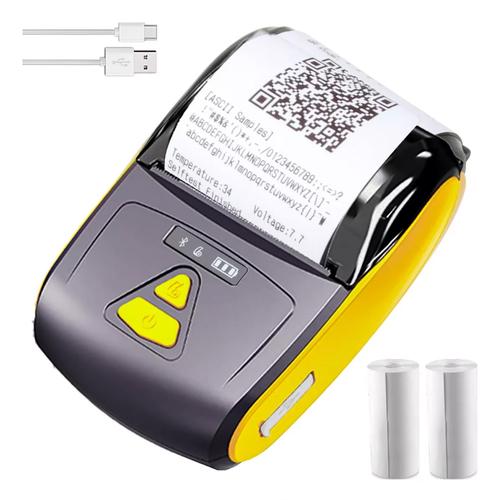 Impresora Portátil Bluetooth Térmica Inalámbrica Ticket 58mm - 0