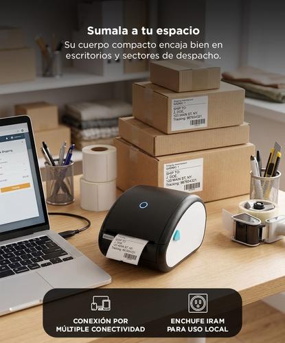 Impresora Térmica De Etiquetas Gadnic Sin Tinta 203 Dpi Múltiple Conectividad - 4