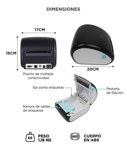 Impresora Térmica De Etiquetas Gadnic Sin Tinta 203 Dpi Múltiple Conectividad - 5