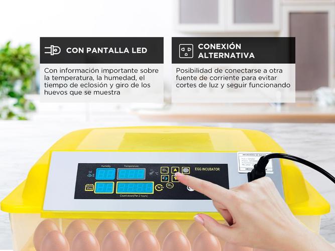 Incubadora de Huevos Automática Gadnic   - 4