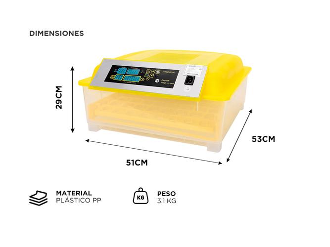 Incubadora de Huevos Automática Gadnic   - 5