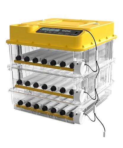 Incubadora de Huevos Automatica Gadnic Capacidad 108 Huevos Expandible Ovoscopio Giro Automático - 6
