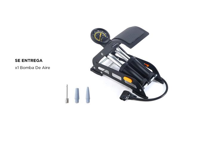 Bomba De Aire Universal Gadnic Inflador Profesional De Pie - 5