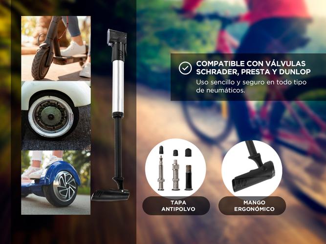 Inflador Portátil Gadnic De Bicicletas - 3
