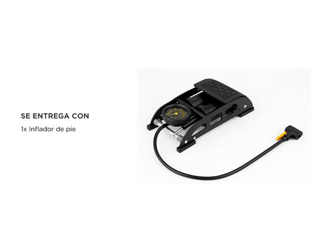 Inflador De Pie Gadnic Bomba De Aire Universal De Bicicleta  - 6