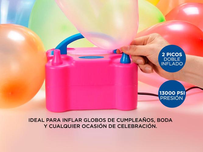 Inflador de Globos Gadnic Eléctrico Doble Salida 600w 13000psi - 2