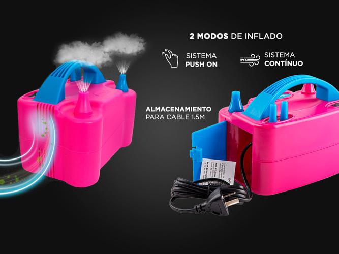 Inflador de Globos Gadnic Eléctrico Doble Salida 600w 13000psi - 3