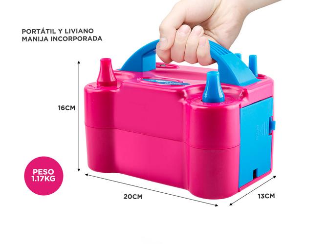 Inflador de Globos Gadnic Eléctrico Doble Salida 600w 13000psi - 5