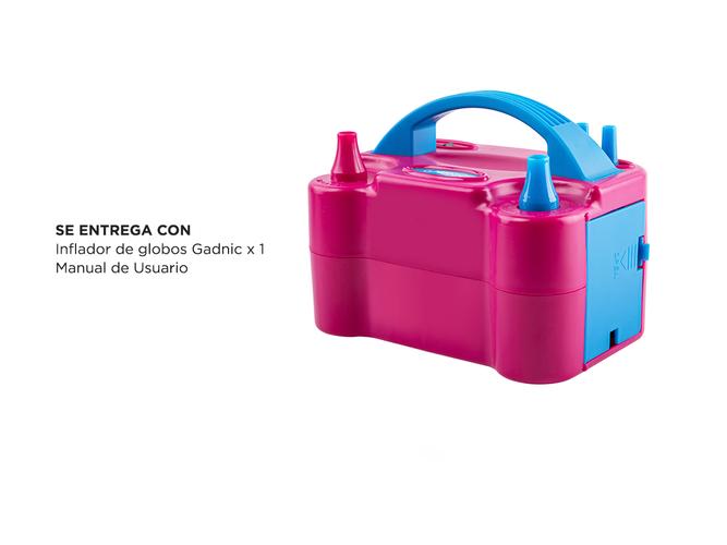 Inflador de Globos Gadnic Eléctrico Doble Salida 600w 13000psi - 6