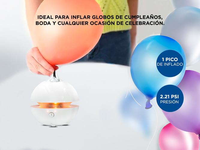 Inflador De Globos Electrico Gadnic con Luz Led 400W - 2