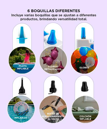 Inflador de Globos Gadnic Eléctrico - 3