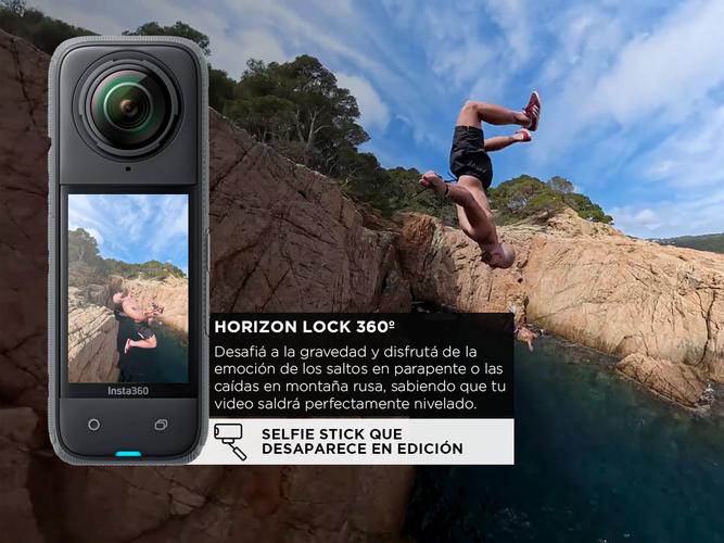 Cámara Insta360 X4 De Acción Inmediata 8k Waterproof 360 - 4