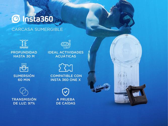 Funda de buceo para Insta360 One X - 1